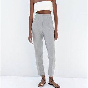 Zara Grey High Waisted Pants. Size: extra small, fits like a small
